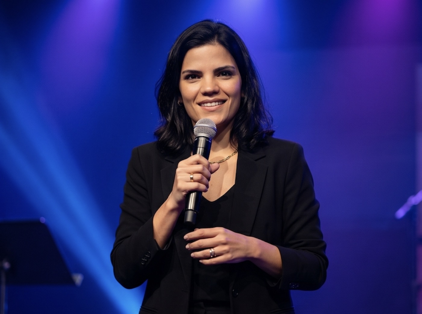 Viviane Correa no palco